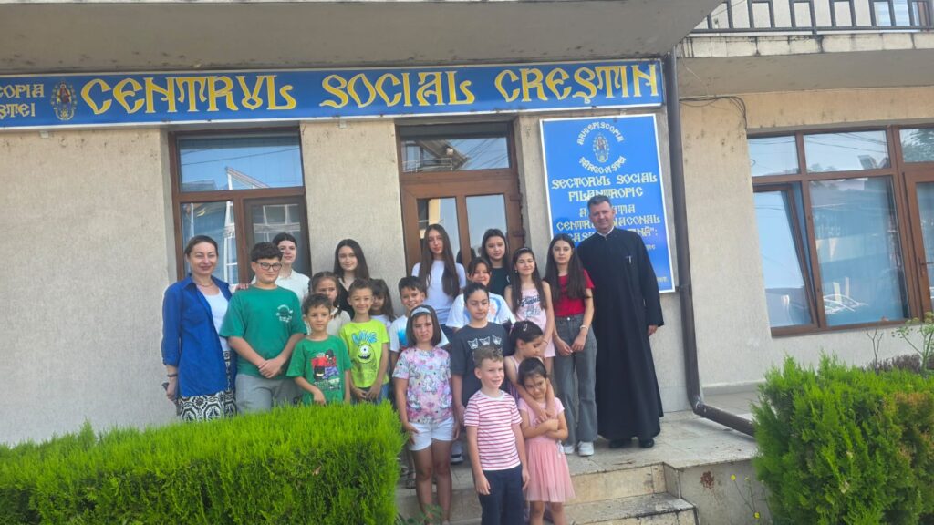 Săptămâna bucuriei și a creativității la Centrul Social Creștin al Arhiepiscopiei Târgoviștei – Activități în cadrul proiectului „Școala de vară”, 8–11 iulie 2025